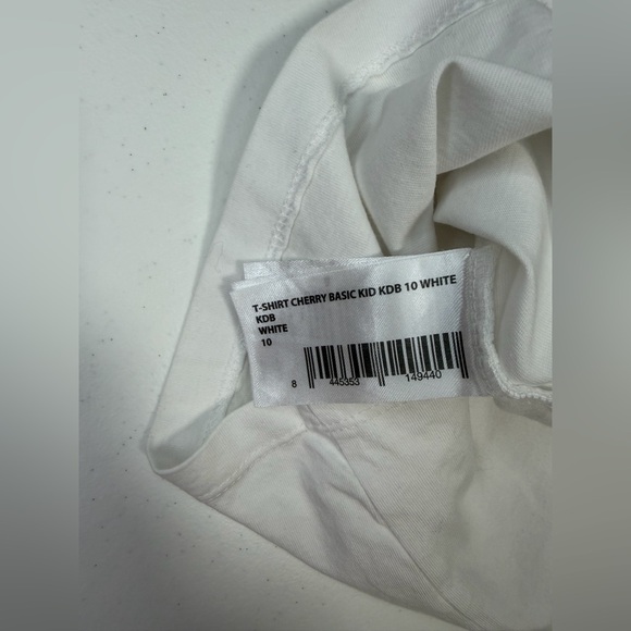 PACHA IBIZA TEE CHERRY BASIC KIDS size 10 BLACK 100% COTTON - Picture 6 of 7